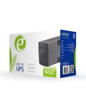 EnerGenie | EG-UPS-B650 "Basic 650" UPS, Shuko output sockets | 650 VA | 220V±28% V | AC 220V±10% V