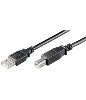 Goobay | USB 2.0 Hi-Speed cable | USB-A to USB-B USB 2.0 male (type A) | USB 2.0 male (type B)