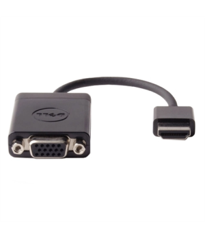 Dell | Adapter HDMI to VGA | 470-ABZX | Black | HDMI - Male | HD-15 (VGA) - Female