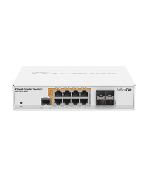 MikroTik | Cloud Router Switch CRS112-8P-4S-IN | Web managed | Desktop | 1 Gbps (RJ-45) ports quantity 8 | SFP ports quantity 4 