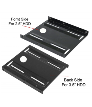 Goobay | 2.5" hard disk installation frame to 3.5" | Supports any 2.5" HDD/SSD hard disk high-quality materials and uncomplicate