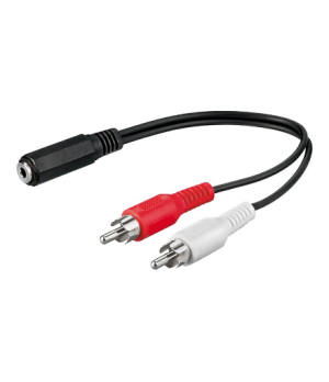 Goobay | Audio cable adapter, 3.5 mm | 50092