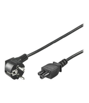 Goobay | Power supply cord (CEE/7/7 to mickey), angled | 68004 | Black