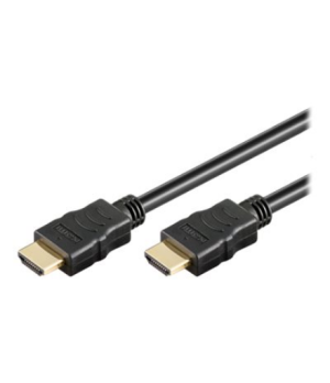 Goobay | High Speed HDMI Cable with Ethernet | Black | HDMI male (type A) | HDMI male (type A) | HDMI to HDMI | 0.5 m