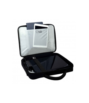 PORT DESIGNS | Courchevel | Fits up to size 15.6 " | Messenger - Briefcase | Black | Shoulder strap