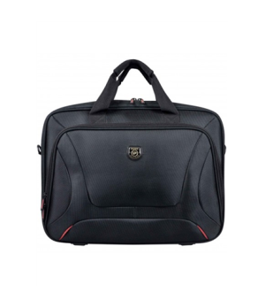 PORT DESIGNS | Courchevel | Fits up to size 15.6 " | Messenger - Briefcase | Black | Shoulder strap