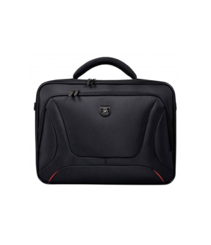 PORT DESIGNS | Courchevel | Fits up to size 17.3 " | Messenger - Briefcase | Black | Shoulder strap