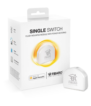 Fibaro | Single Switch | Apple HomeKit | White