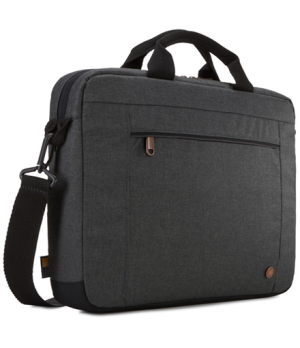 Case Logic | Era Attaché | Fits up to size 14 " | Messenger - Briefcase | Obsidian | Shoulder strap