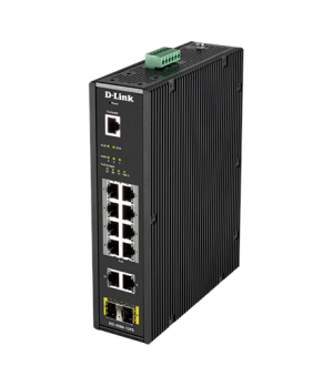 D-LINK DIS-200G-12PS L2 Managed Industrial Switch with 10 10/100/1000Base-T and 2 1000Base-X SFP ports | D-Link | Switch | DIS-2