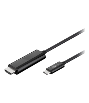 Goobay | Black | USB-C male | HDMI male (type A) | USB-C to HDMI | 1.8 m