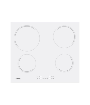 Candy | Hob | CH64CCW | Vitroceramic | Number of burners/cooking zones 4 | Touch | White