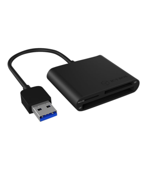 Raidsonic | ICY BOX | IB-CR301-U3 USB 3.0 External card reader | USB 3.0 Type-A | 3 x card reader slot: CF, SD, microSD