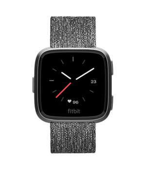 Versa | Smart watch | NFC | Color LCD | Touchscreen | Activity monitoring 24/7 | Waterproof | Bluetooth | Charcoal Woven