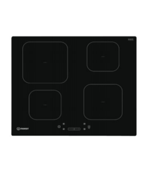 INDESIT | Hob | IS 83Q60 NE | Induction | Number of burners/cooking zones 4 | Electronic | Timer | Black