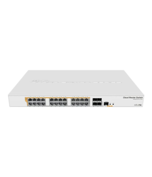 MikroTik | CRS328-24P-4S+RM Gigabit Ethernet POE/POE+ router/switch | Managed L3 | Rackmountable | 1 Gbps (RJ-45) ports quantity
