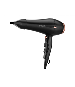 Adler | Hair Dryer | AD 2244 | 2000 W | Number of temperature settings 3 | Ionic function | Diffuser nozzle | Black