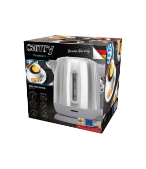 Camry | Kettle | CR 1278 | Standard | 1630 W | 1.2 L | Stainless steel | 360° rotational base | Stainless steel