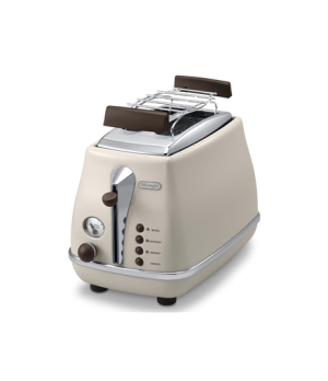 Delonghi | Toaster | CTOV 2103.BG | Power 900 W | Number of slots 2 | Housing material Stainless steel | Beigi