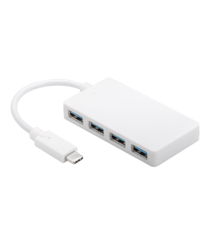 Goobay | 4 USB-C multiport adapter | 66274 | USB Type-C | USB 3.0 female (Type A)