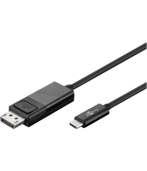 Goobay | USB-C- DisplayPort adapter cable (4k 60 Hz) | USB-C male | DisplayPort male | USB-C to DP | 1.2 m