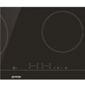 Gorenje | Hob | ECT641BSC | Vitroceramic | Number of burners/cooking zones 4 | Touch | Timer | Black | Display