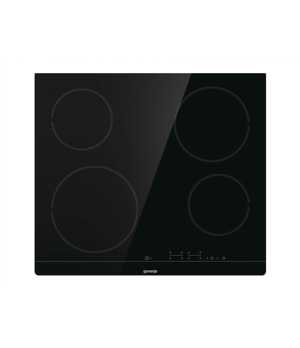 Gorenje | ECT641BSC | Hob | Vitroceramic | Number of burners/cooking zones 4 | Touch | Timer | Black | Display