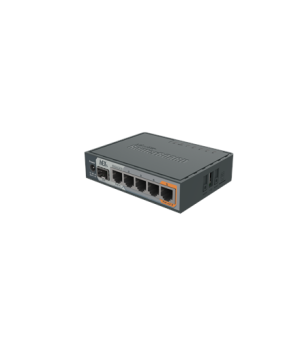 Mikrotik Wired Ethernet Router RB760iGS, hEX S, Dual Core 880MHz CPU, 256MB RAM, 16 MB (MicroSD), 5xGigabit LAN, 1xSFP, USB, IPs