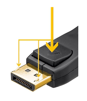 Goobay 65923 DisplayPort connector cable 1.2, gold-plated, 2m | Goobay | DP to DP | 2 m