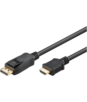 Goobay 51958 DisplayPort/HDMI™ adapter cable 1.2, gold-plated, 3m Goobay DP to HDMI 3 m