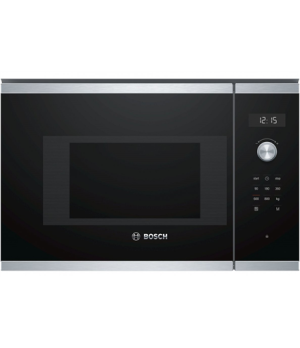 Bosch | BFL524MS0 | Microwave Oven | Built-in | 20 L | 800 W | Black