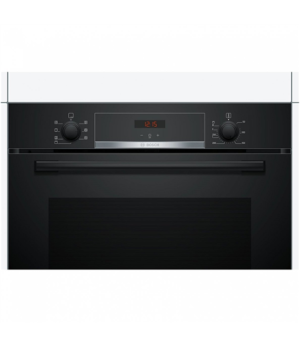 Bosch | HBA533BB0S | Oven | 71 L | A | Multifunctional | EcoClean | Push pull buttons | Height 60 cm | Width 60 cm | Black