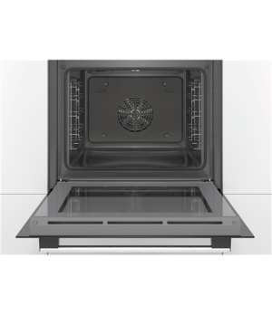 Bosch | HBA533BB0S | Oven | 71 L | A | Multifunctional | EcoClean | Push pull buttons | Height 60 cm | Width 60 cm | Black