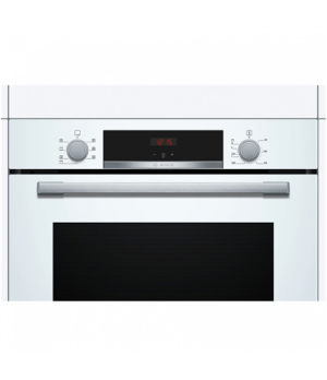 Bosch | HBA533BW0S | Oven | 71 L | A | Multifunctional | EcoClean | Push pull buttons | Height 60 cm | Width 60 cm | White