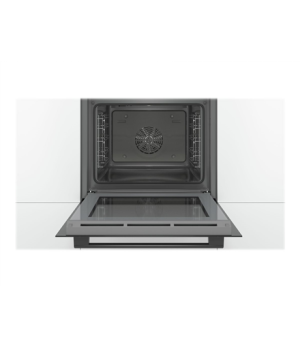 Bosch | HBA530BB0S | Oven | 71 L | A | Multifunctional | EcoClean | Push pull buttons | Height 60 cm | Width 60 cm | Black