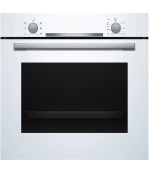 Bosch | HBA530BW0S | Oven | 71 L | A | Multifunctional | EcoClean | Push pull buttons | Height 60 cm | Width 60 cm | White