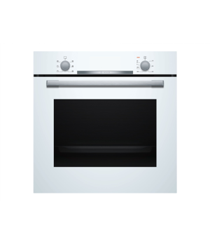 Bosch | HBA530BW0S | Oven | 71 L | A | Multifunctional | EcoClean | Push pull buttons | Height 60 cm | Width 60 cm | White