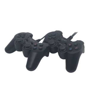 Gembird | Double USB dual vibration gamepad