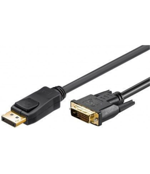 Goobay 51961 DisplayPort/DVI-D adapter cable 1.2, gold-plated, 2m Goobay | DP to DVI-D