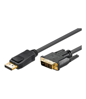 Goobay 51961 DisplayPort/DVI-D adapter cable 1.2, gold-plated, 2m Goobay | DP to DVI-D