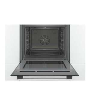 Bosch | HBA533BS0S | Oven | 71 L | A | Multifunctional | EcoClean | Push pull buttons | Height 60 cm | Width 60 cm | Stainless s