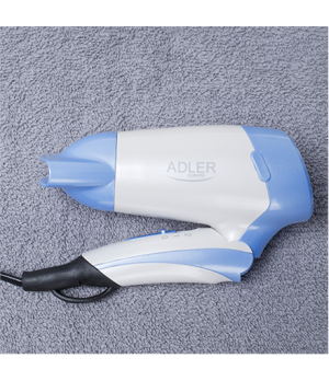 Adler | Hair Dryer | AD 2222 | 1200 W | Number of temperature settings 1 | White/blue