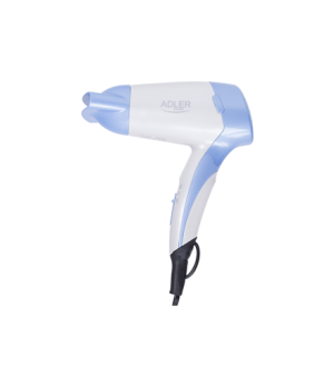 Adler | Hair Dryer | AD 2222 | 1200 W | Number of temperature settings 1 | White/blue