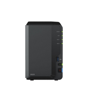 Synology | DS223 | Up to 2 HDD/SSD Hot-Swap | Realtek | RTD1619B | Processor frequency 1.7 GHz | 2 GB | DDR4