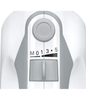 Bosch | ErgoMixx MFQ36400 | Mixer | Hand Mixer | 450 W | Number of speeds 5 | Turbo mode | White/Grey