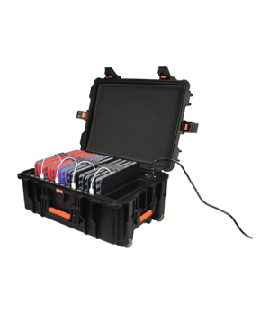 PORT CONNECT | Charging Suitcase 12 Units | Lockable door, rolling