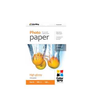 Photo Paper 100 pc. | PG1801004R | 180 g/m² | 10 x 15 cm | Glossy