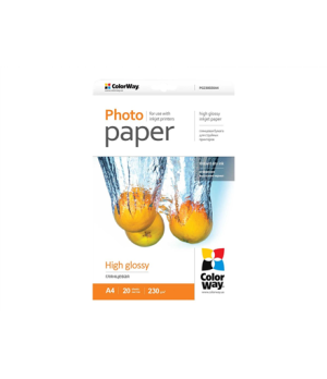 Photo Paper 20 pc. | PG230020A4 | 230 g/m² | A4 | Glossy