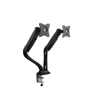 Logilink BP0041 Dual Monitor Desk mount, 13"-27",gas spring Logilink Desk Mount BP0041 13-27 " Maximum weight (capacity) 6 kg Bl