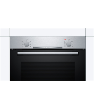 Bosch | HBA530BS0S | Oven | 71 L | A | Multifunctional | EcoClean | Push pull buttons | Height 60 cm | Width 60 cm | Stainless s